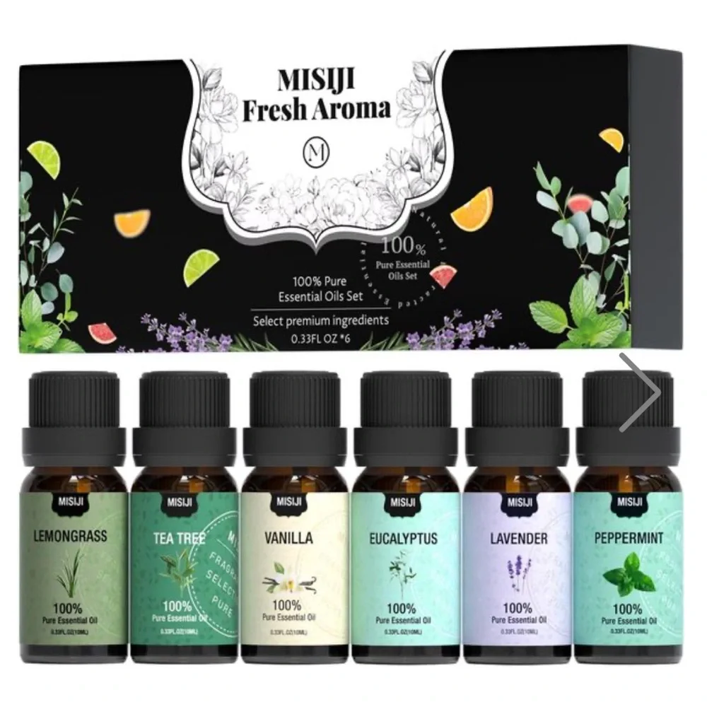 MISJI Essential Oil Set - 6 Pack